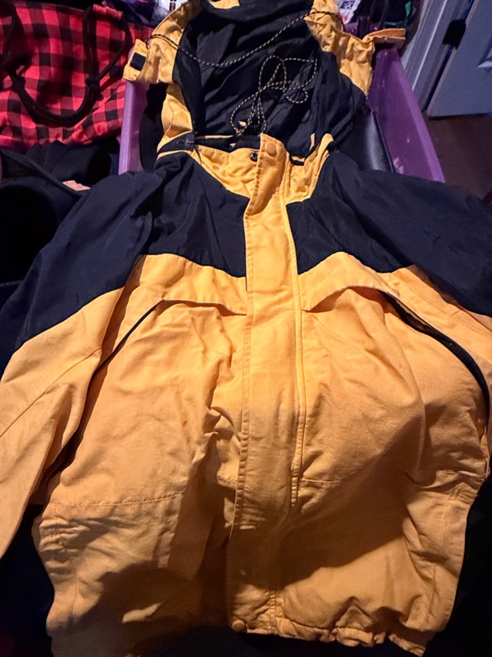 Sonoma Yellow and Black Men's Jacket